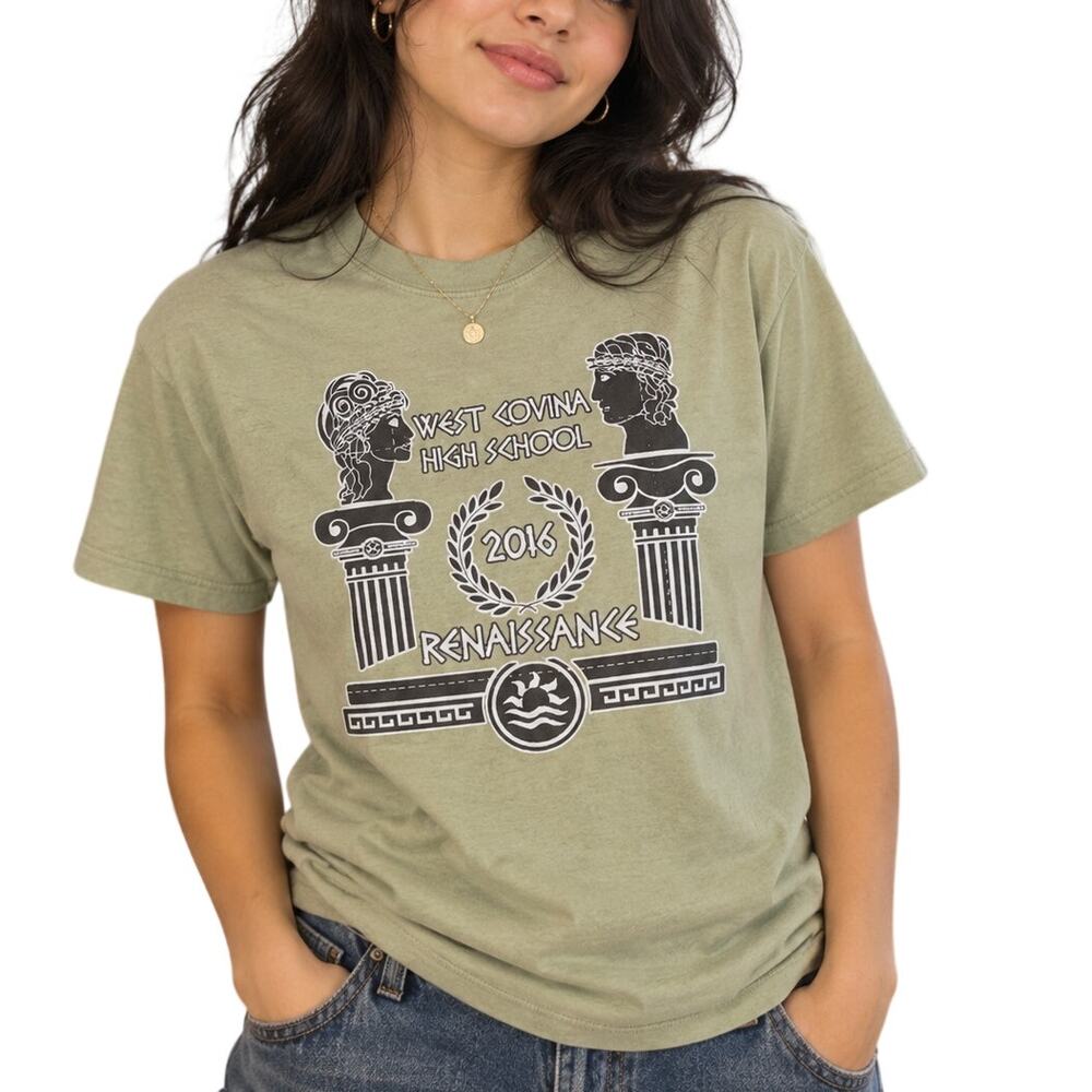 West Covina High School Renaissance 2016 Green Tee Medium WCHS